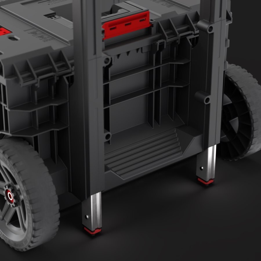 Įrankių dėžė su ratukais ONE Cart 2.0, QBRICK 7 Įrankių dėžė su ratukais ONE Cart 2.0, QBRICK 7