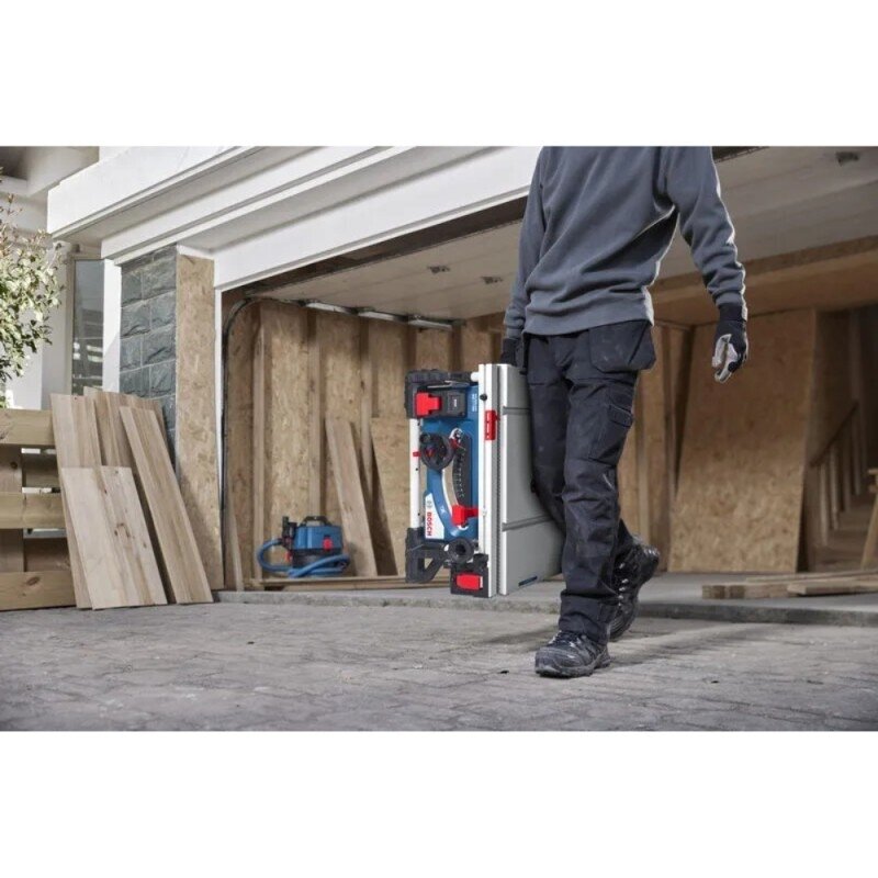 Išilginio pjovimo staklės BOSCH Biturbo GTS 18V-70 9 Išilginio pjovimo staklės BOSCH Biturbo GTS 18V-70 9