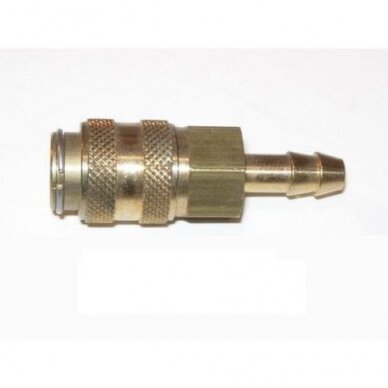 Jungtis greitoji dujoms 6.0 mm žarnai (Greita jungtis kištukas) Jungtis greitoji dujoms 6.0 mm žarnai (Greita jungtis kištukas)