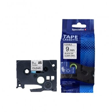 Juost. FLEXIBLE SUDER 9mm J/Skaidri 1 Juost. FLEXIBLE SUDER 9mm J/Skaidri 1