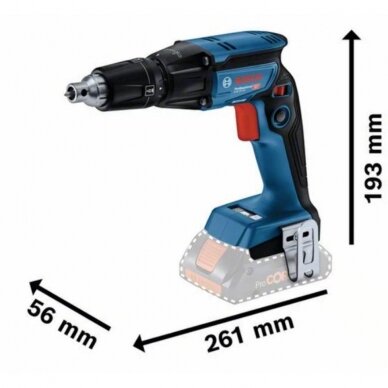 Juostinis suktuvas BOSCH GTB 18V-45 su priedais 1 Juostinis suktuvas BOSCH GTB 18V-45 su priedais 1
