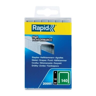 Kabės „Rapid" 140/16 2000 vnt.