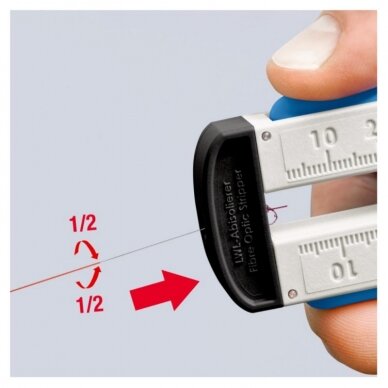 Kabelio nuizoliavimo įrankis KNIPEX 1285110SB 4 Kabelio nuizoliavimo įrankis KNIPEX 1285110SB 4