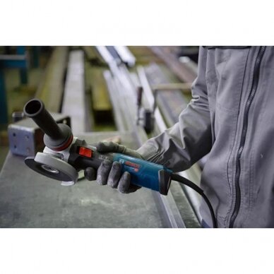 Kampinis šlifuoklis BOSCH GWS 14-125 S 1400W 1 Kampinis šlifuoklis BOSCH GWS 14-125 S 1400W 1