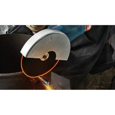 Kampinis šlifuoklis BOSCH GWS 24-230 JZ 2400W 1 Kampinis šlifuoklis BOSCH GWS 24-230 JZ 2400W 1