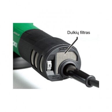 Kampinis šlifuoklis HiKOKI G13VE2 2 Kampinis šlifuoklis HiKOKI G13VE2 2