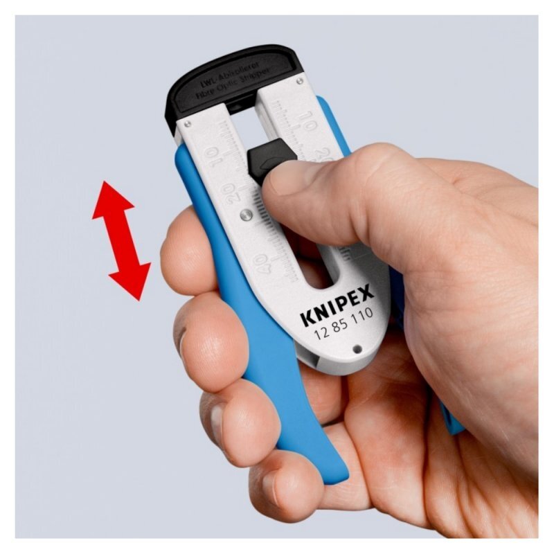 Kabelio nuizoliavimo įrankis KNIPEX 1285110SB 1 Kabelio nuizoliavimo įrankis KNIPEX 1285110SB 1