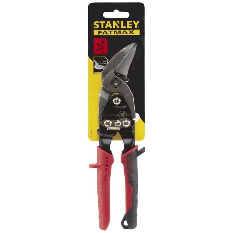 Kairin. žirklės metalui „Stanley" AVIATION Kairin. žirklės metalui „Stanley" AVIATION