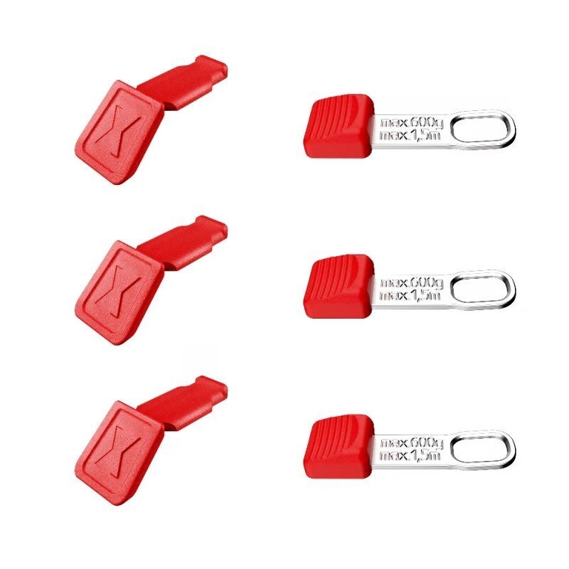 Kaiščiai replių pririšimui KNIPEX, 6vnt. Kaiščiai replių pririšimui KNIPEX, 6vnt.