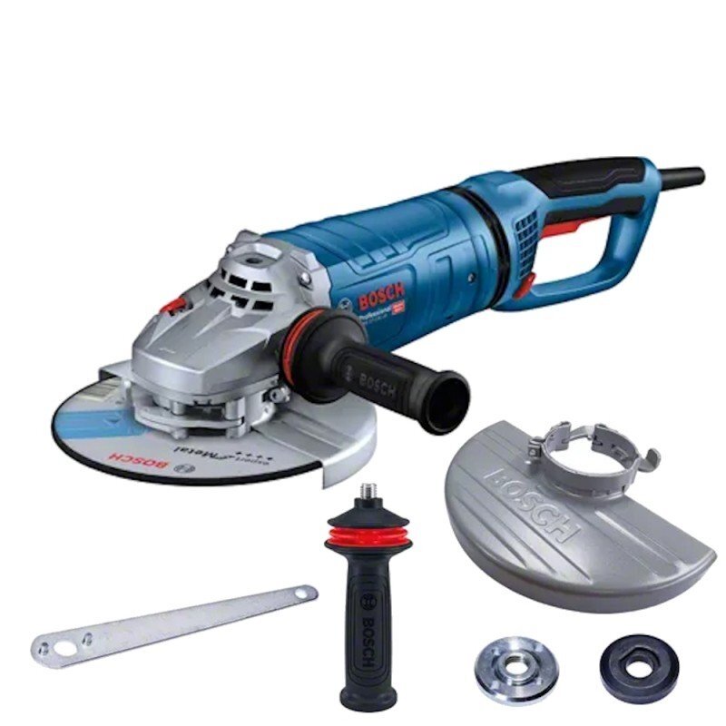 Kampinis šlifuoklis BOSCH GWS 27-230 JR 2700W Kampinis šlifuoklis BOSCH GWS 27-230 JR 2700W