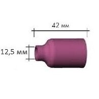 Keramikinė tūta MOST SRT-17/26/18, 12.5x42, nr. 8 turbolentui (su dujiniu lęšiu) Keramikinė tūta MOST SRT-17/26/18, 12.5x42, nr. 8 turbolentui (su dujiniu lęšiu)
