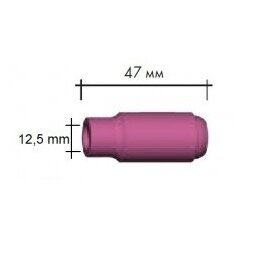 Keramikinė tūta MOST SRT-17/26/18, 12.5x47, nr. 8 Keramikinė tūta MOST SRT-17/26/18, 12.5x47, nr. 8