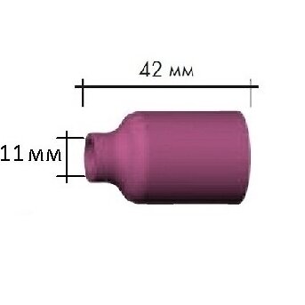 Keramikinė tūta MOST SRT-17/26/18, 11x42, nr. 7 turbolentui (su dujiniu lęšiu) Keramikinė tūta MOST SRT-17/26/18, 11x42, nr. 7 turbolentui (su dujiniu lęšiu)