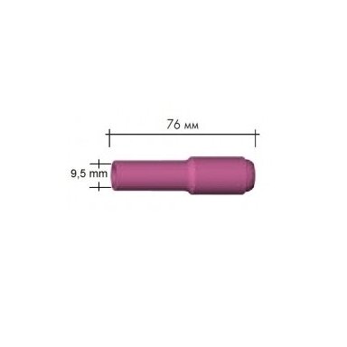 Keramikinė tūta MOST SRT-17/26/18,  9,5x76, nr. 6