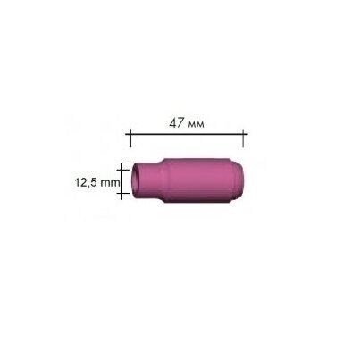 Keramikinė tūta MOST SRT-17/26/18, 12.5x47, nr. 8