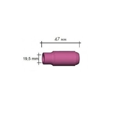 Keramikinė tūta MOST SRT-17/26/18, 19.5x47, nr. 12