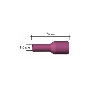 Keramikinė tūta MOST SRT-17/26/18,  8x76, nr. 5 turbolentui (su dujiniu lęšiu)