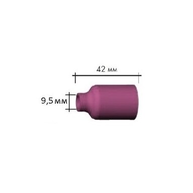 Keramikinė tūta MOST SRT-9/20/18,  9.5x42, nr. 6 turbolentui (su dujiniu lęšiu)