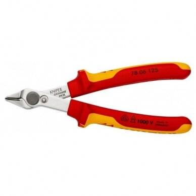 Kirpimo replės KNIPEX Super Knips VDE 7806125 Kirpimo replės KNIPEX Super Knips VDE 7806125
