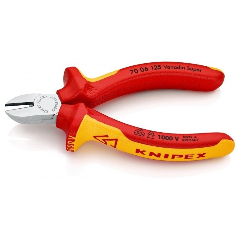 Kirpimo replės KNIPEX 7006 125 mm Kirpimo replės KNIPEX 7006 125 mm