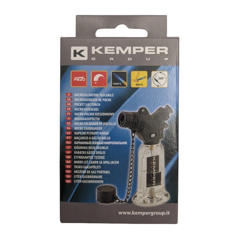 Kišen., pildomas dujų degiklis „KEMPER" 1 Kišen., pildomas dujų degiklis „KEMPER" 1