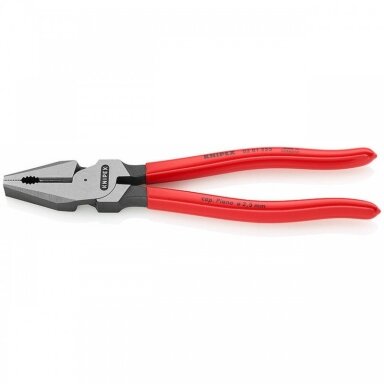 Kombinuotos didelės svertinės jėgos replės KNIPEX 0201 225 mm