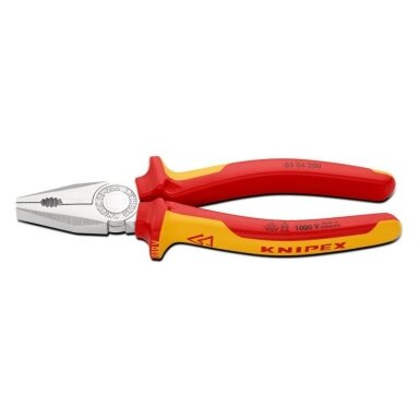 Kombinuotos replės elektrikams KNIPEX 0306 200 mm