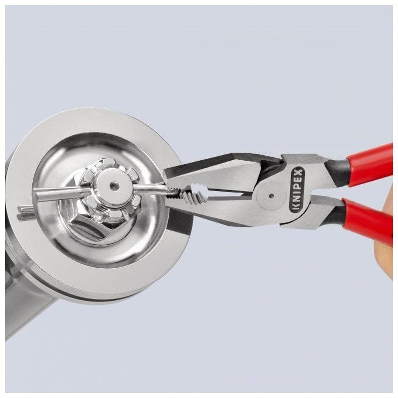 Kombinuotos didelės svertinės jėgos replės KNIPEX 0201 200 mm 4 Kombinuotos didelės svertinės jėgos replės KNIPEX 0201 200 mm 4