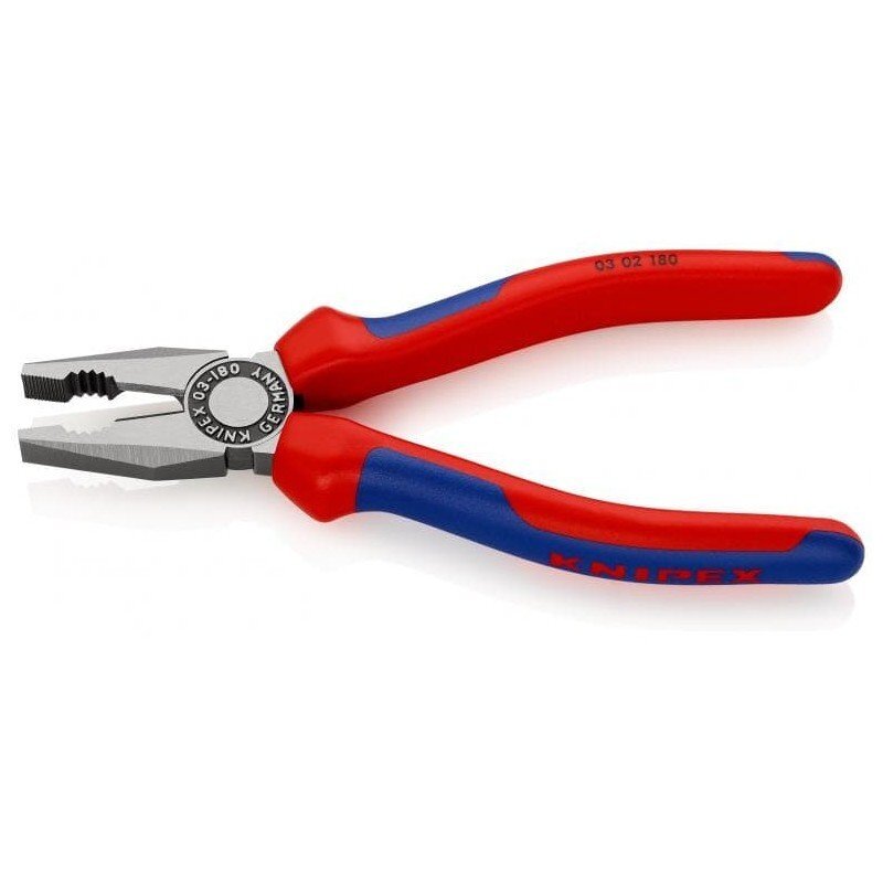 Kombinuotos replės KNIPEX 0302 180 mm 1