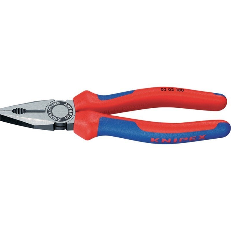 Kombinuotos replės KNIPEX 0302 180 mm Kombinuotos replės KNIPEX 0302 180 mm