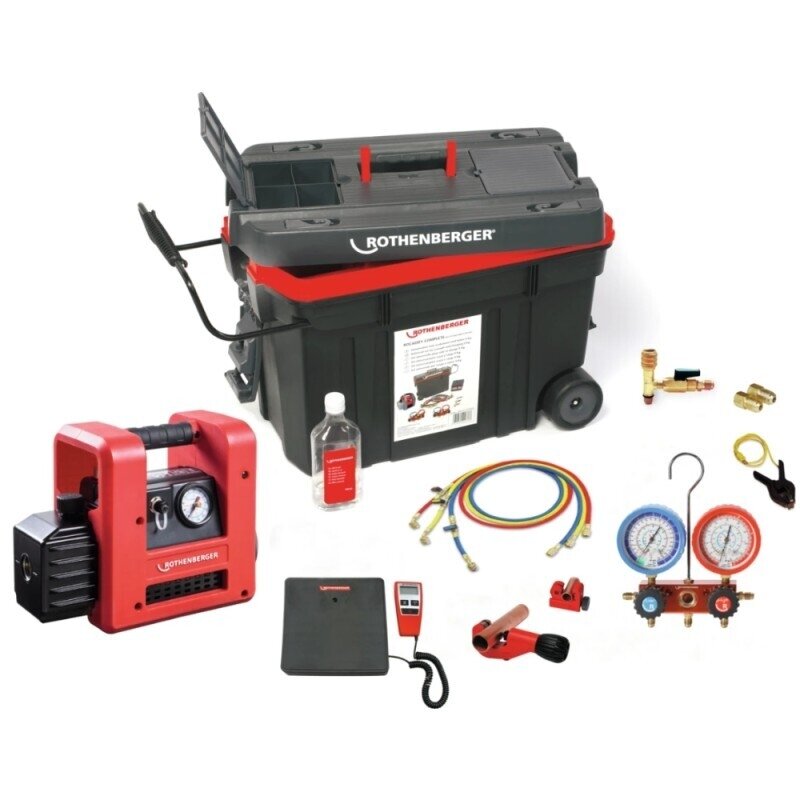 Kondicionierių aptarnavimo rinkinys ROTHENBERGER Roccady 120 R32 Analogue Kondicionierių aptarnavimo rinkinys ROTHENBERGER Roccady 120 R32 Analogue