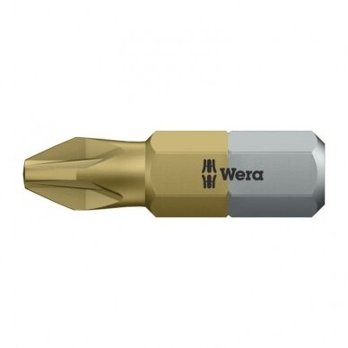 Kryžminis atsuktuvo antgalis WERA 584 TIN PZ3x25mm Kryžminis atsuktuvo antgalis WERA 584 TIN PZ3x25mm