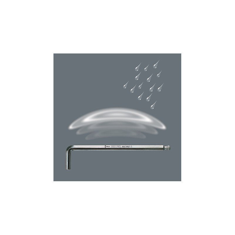 L-formos raktas WERA 950 PKL Hex-Plus, 3/16" 3 L-formos raktas WERA 950 PKL Hex-Plus, 3/16" 3