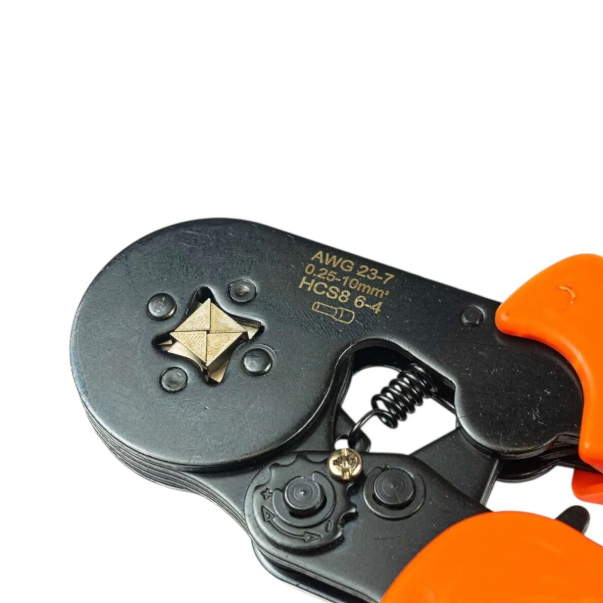 Laidų antgalių užspaudimo replės, 0,25–10 mm², RICHMANN 2 Laidų antgalių užspaudimo replės, 0,25–10 mm², RICHMANN 2