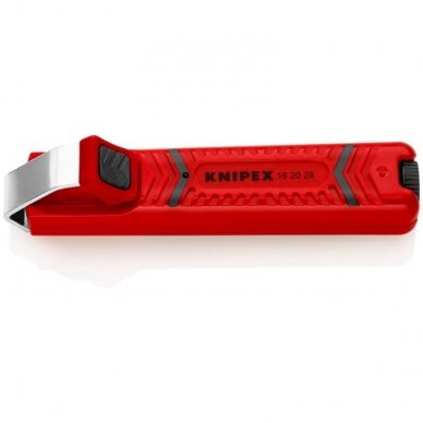 Laidų nuizoliavimo įrankis KNIPEX 162028SB Laidų nuizoliavimo įrankis KNIPEX 162028SB