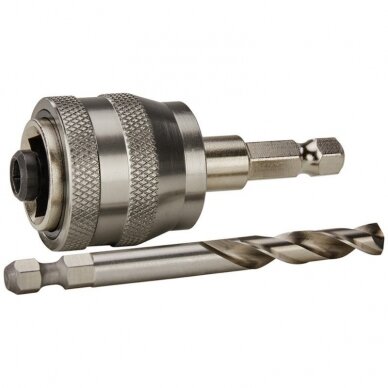 Laikiklis gręžimo karūnai MAKITA Ezychange 3/8" Laikiklis gręžimo karūnai MAKITA Ezychange 3/8"