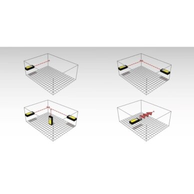 Lazerinis atstumo matuoklis STABILA LD 530 BT 5 Lazerinis atstumo matuoklis STABILA LD 530 BT 5