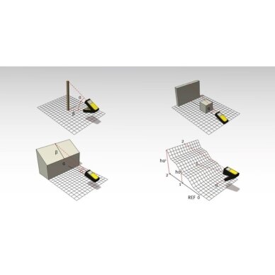 Lazerinis atstumo matuoklis STABILA LD 530 BT 8 Lazerinis atstumo matuoklis STABILA LD 530 BT 8