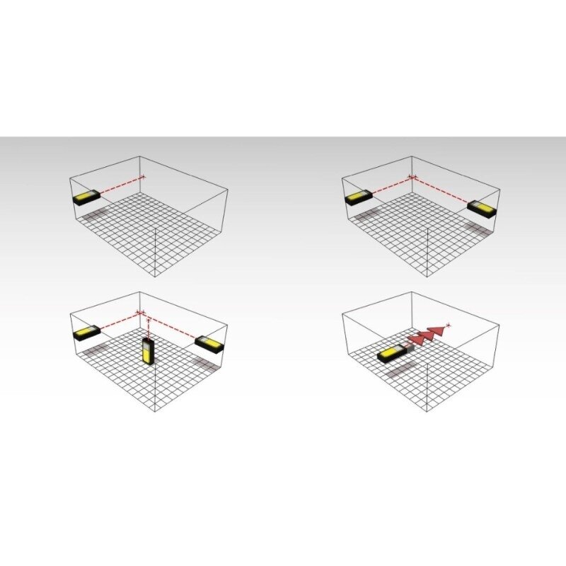Lazerinis atstumo matuoklis STABILA LD 530 BT 5 Lazerinis atstumo matuoklis STABILA LD 530 BT 5