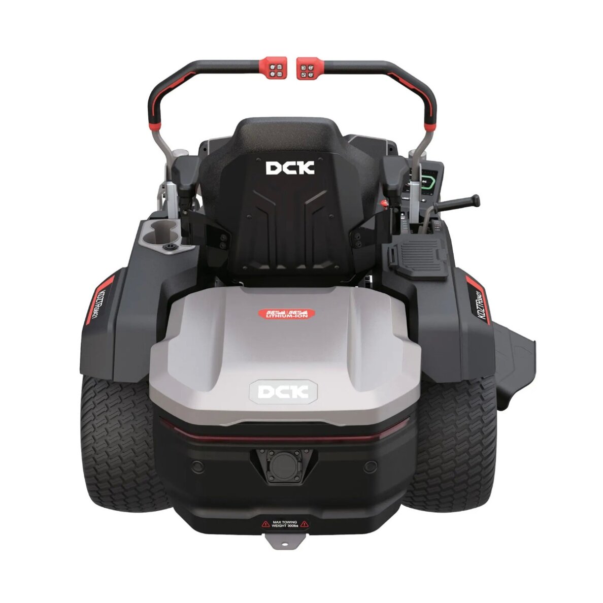 Limited Rinkinys Akumuliatorinis vejos traktorius ir Greitasis pakrovėjas/Power bankas 58V, DCK (1 x 40Ah + 2 x 7,5Ah akumuliatoriai) 6 Limited Rinkinys Akumuliatorinis vejos traktorius ir Greitasis pakrovėjas/Power bankas 58V, DCK (1 x 40Ah + 2 x 7,5Ah akumuliatoriai) 6
