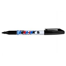 Markeris DURA-INK15 FINE, juodas, 1 mm