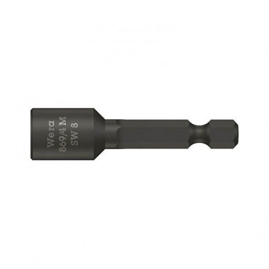 Magnetinis antgalis galvutei 12,0x50mm 869/4M WERA Magnetinis antgalis galvutei 12,0x50mm 869/4M WERA