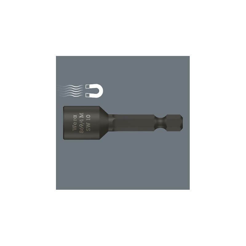 Magnetinis antgalis galvutei 12,0x50mm 869/4M WERA 1 Magnetinis antgalis galvutei 12,0x50mm 869/4M WERA 1