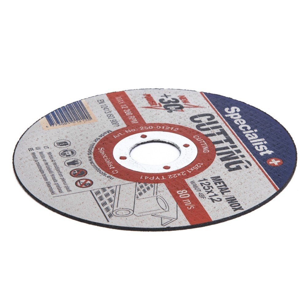 Metalo pj.diskas 125x1,2x22 mm 1 Metalo pj.diskas 125x1,2x22 mm 1