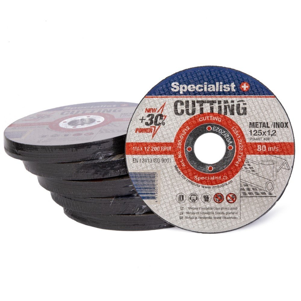 Metalo pj.diskas 125x1,2x22 mm 2 Metalo pj.diskas 125x1,2x22 mm 2