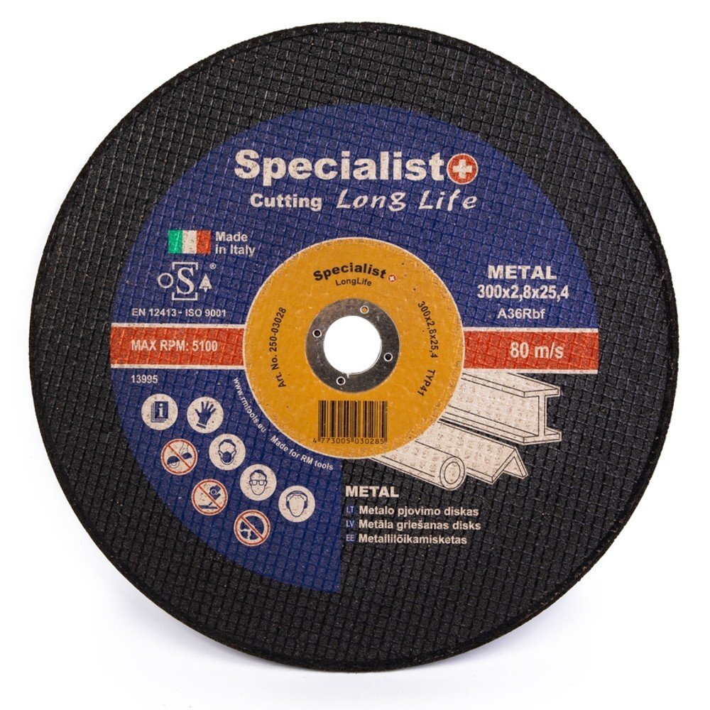 Metalo pj.diskas 300x2,8x25,4 mm Metalo pj.diskas 300x2,8x25,4 mm