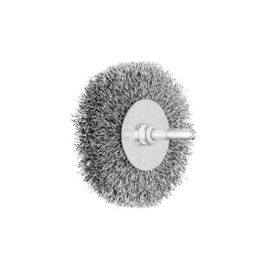 Metalinis šepetys su koteliu 80x15mm PFERD RBU ST 0,3