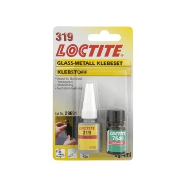 Metalo ir stiklo klijai LOCTITE AA 319/7649 Metalo ir stiklo klijai LOCTITE AA 319/7649
