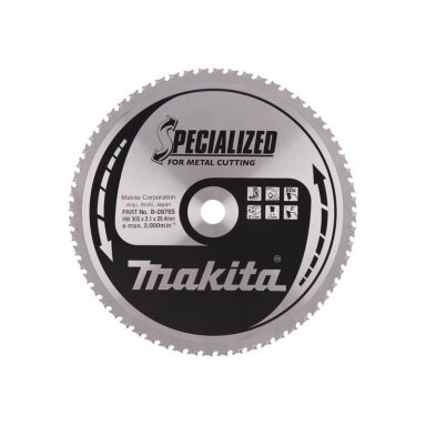 Metalo pjovimo diskas 305x25,4x2,1mm 60T 0° MAKITA