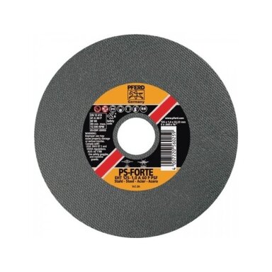 Metalo pjovimo diskas PFERD EHT 115x1,0mm A60 P PSF